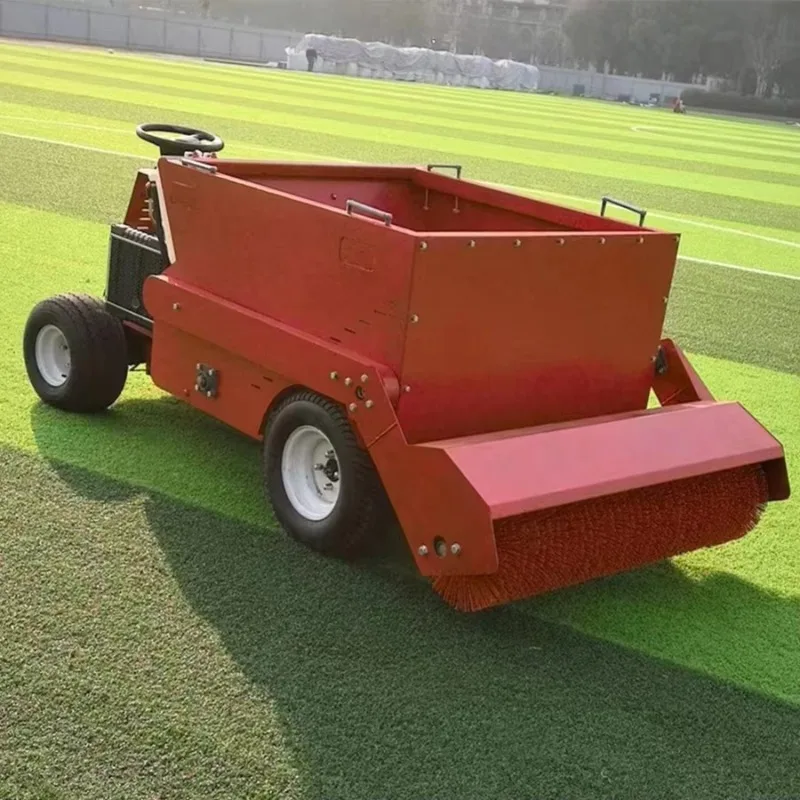 Small Car Mounted Sand Filling and Grass Combing Machine Electric Lawn Sand Filling Equipment Artificial Lawn Combing Machine
