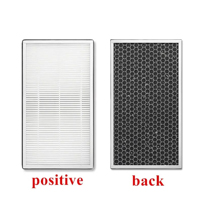 1pc 300x165x60mm Composite filter Activated carbon HEPA Suitable for xiaomi New fan MJXFJ-300-G1 Medium efficiency filter