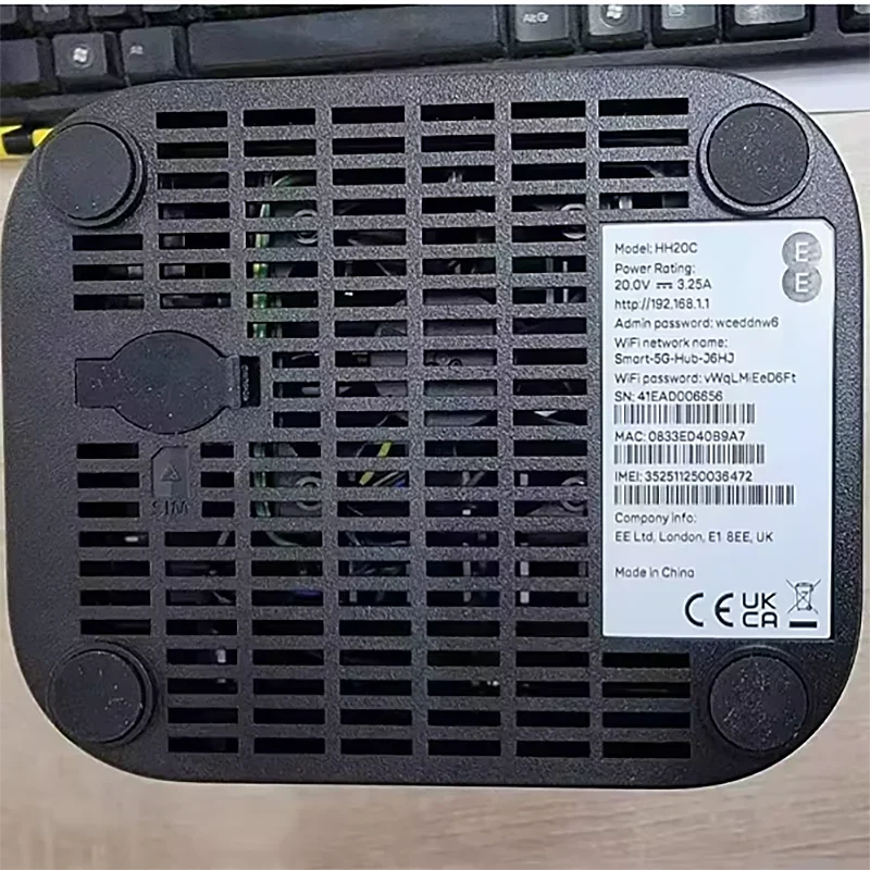 Askey Smart 5G Hub HH20C Integrated Home Access Device 6GHz 5G NSA+SA Sim WiFi 6e CPE Router