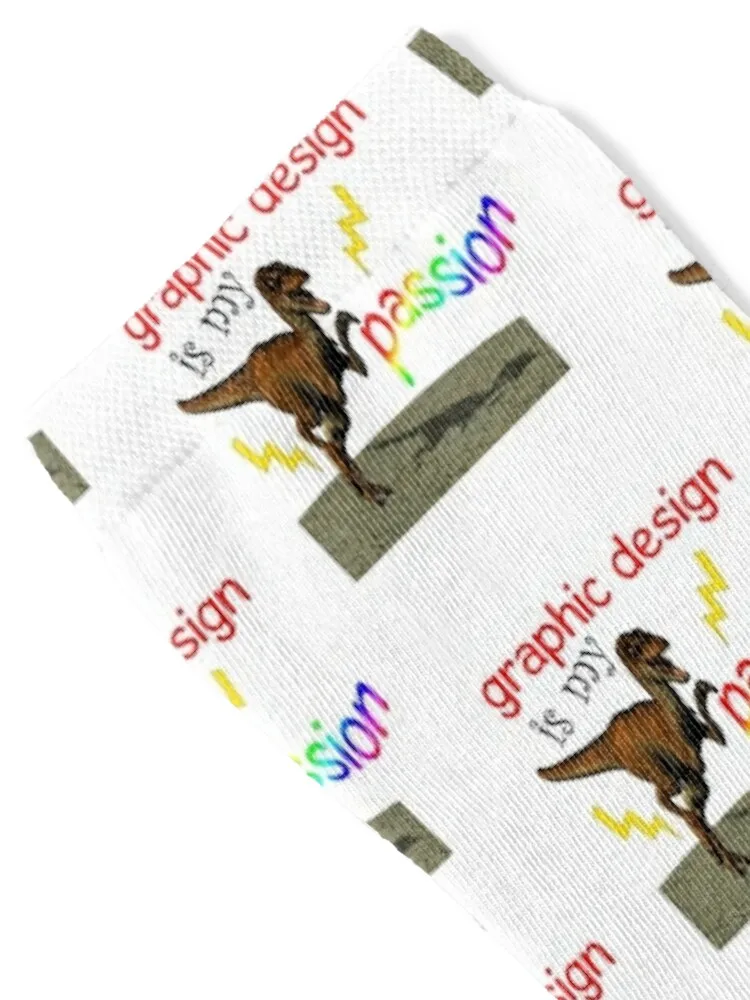 Graphic design is my passion Socks essential Running cycling fashionable Boy Child Socks Women's