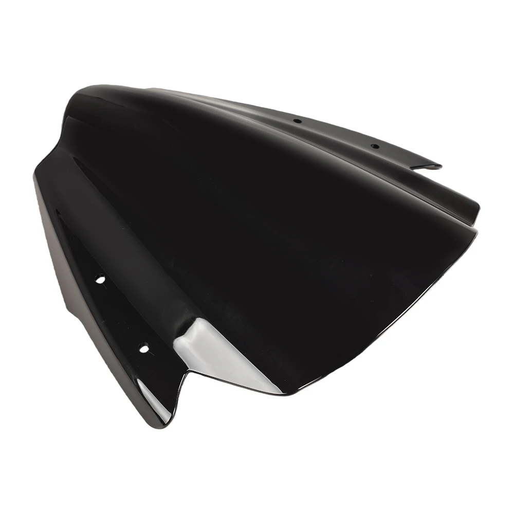 Universal Motorcycle Windshield Fit For 22 - 25mm Handlebar Street Bikes Bracket Heightened Modified Thickened Front WindScreen