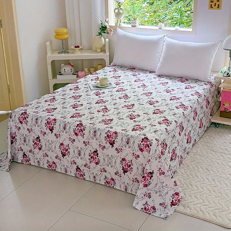 1Pc Bed Sheet Flowe…