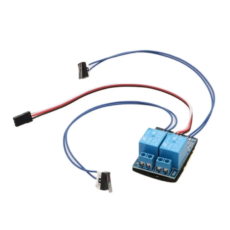 1PC RC Airplane Eyelid Rotation Driver, Brushed Motor Control Unit with Limit Switch, DC 5-12V