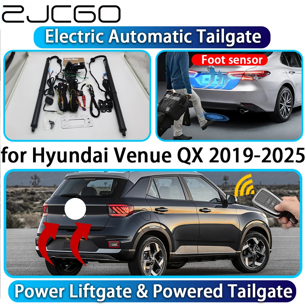 ZJCGO for Hyundai Venue QX 2019-2025 OEM Automatic Power Liftgate Powered Tailgate Intelligent System Car Trunk Lift Control Kit