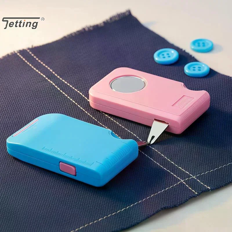 Magnetic Wizard Sleeve Tab Sewing Guide Gauge 4 In 1 ABS Seam Allowance Stop Ruler With Hidden Seam Ripper