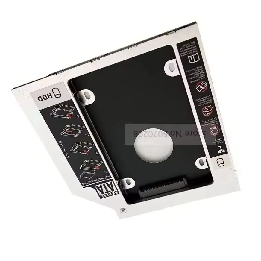 2nd 2.5 SSD HDD Hard Drive Optical bay Caddy Frame Bracket Tray for Acer 4810tg 4820tg 4830tg 5810tg 5820tg 5830tg 3810T 5810TZ