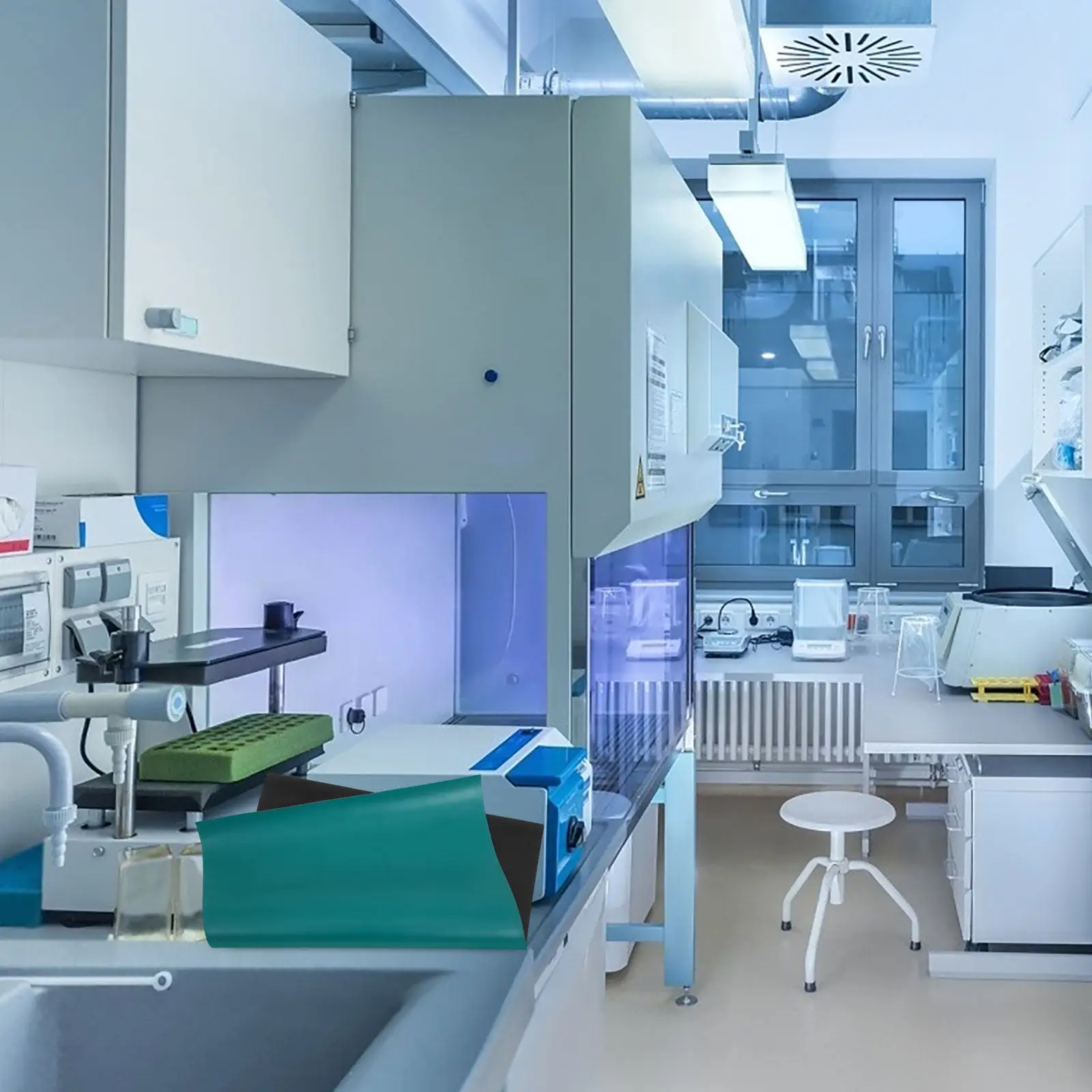 

Anti Static Table Mat Large Heat Resistant Soldering Repair Pad Insulating Grounding Workbench Electronics Mat Green