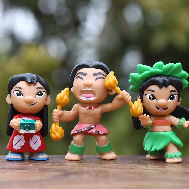 Nowy ścieg figurki Anime figurka tajemnicze pudełko z niespodzianką ścieg kreatywny pulpit samochód ciasto dekoracyjna figurka zabawki dla dzieci prezent