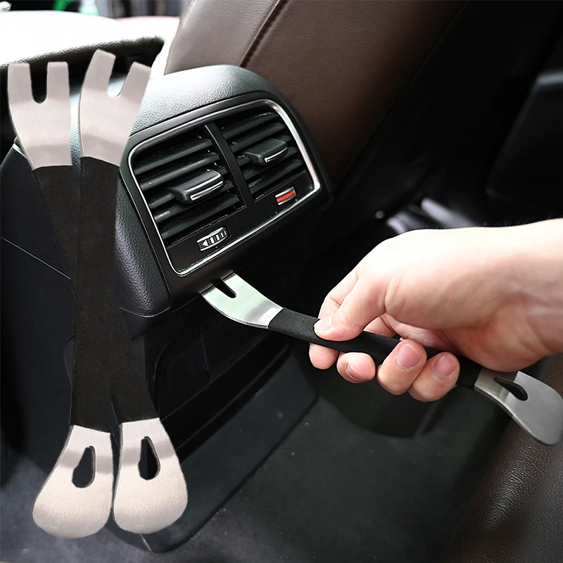 Car Audio Disassembly Tool Stainless Steel PryClip Rocker Portable Auto Door Clip Trim Removal Tools