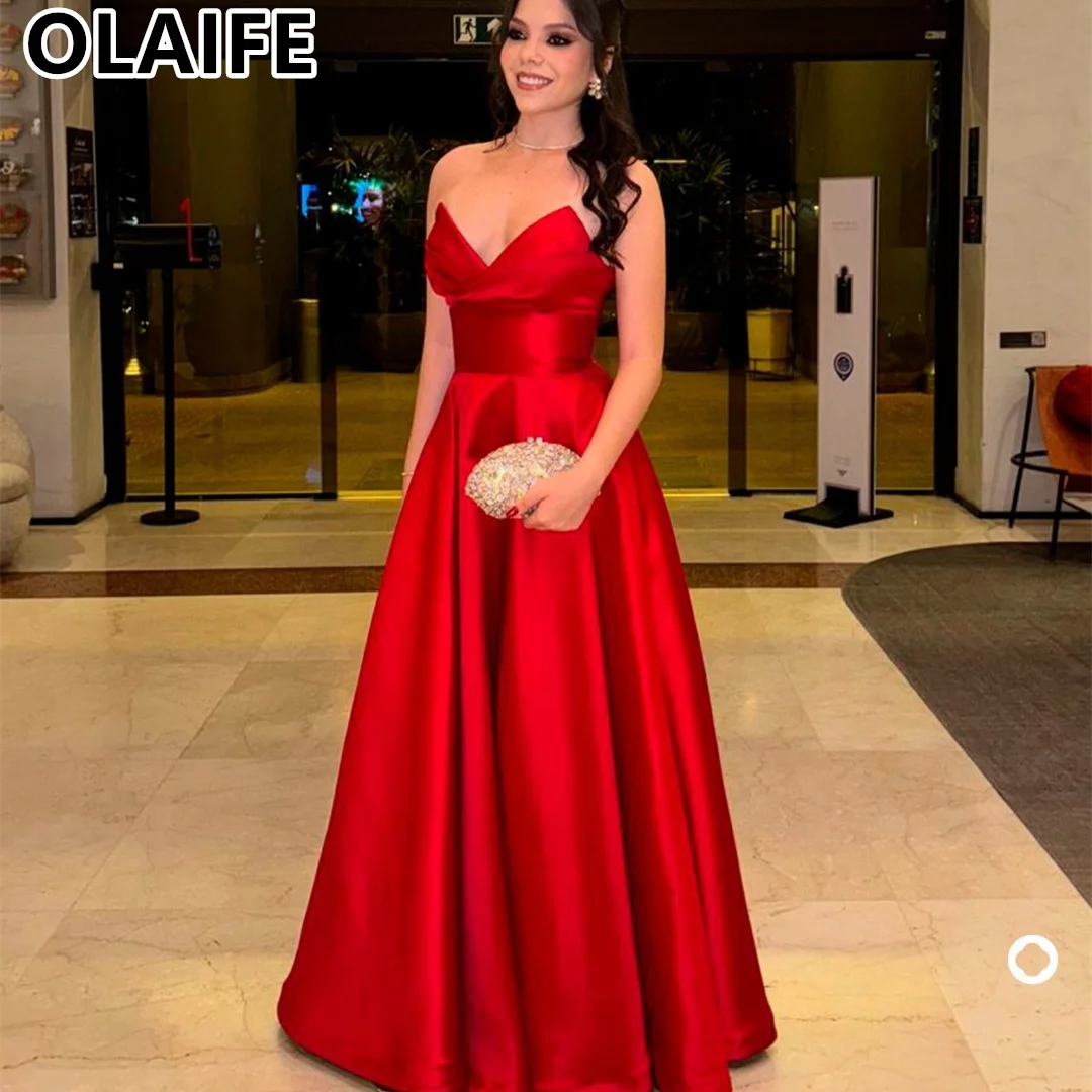 Off Shoulder Prom Dresses فساتين سهرة A Line Satin vestidos para eventos especiales فساتين للمناسبات الرسمية vestidos de gala