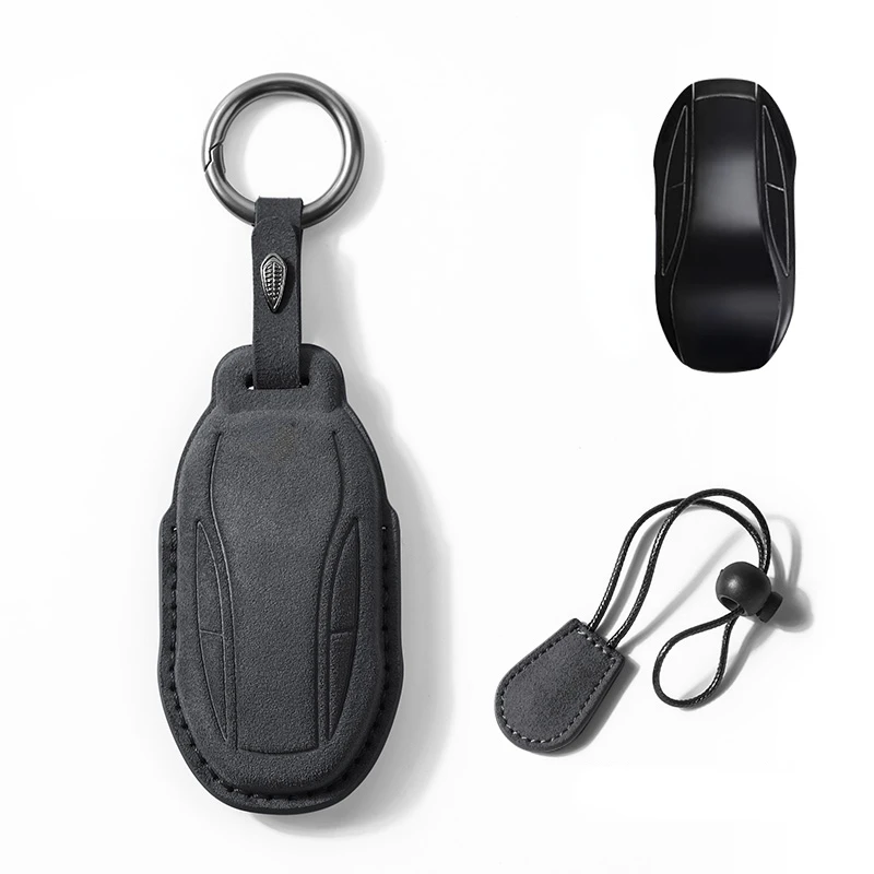 

Suitable For IM 2022 L7 2023 LS6 2023 LS7 Suede Car Remote Key Case Cover Available In Four Colors