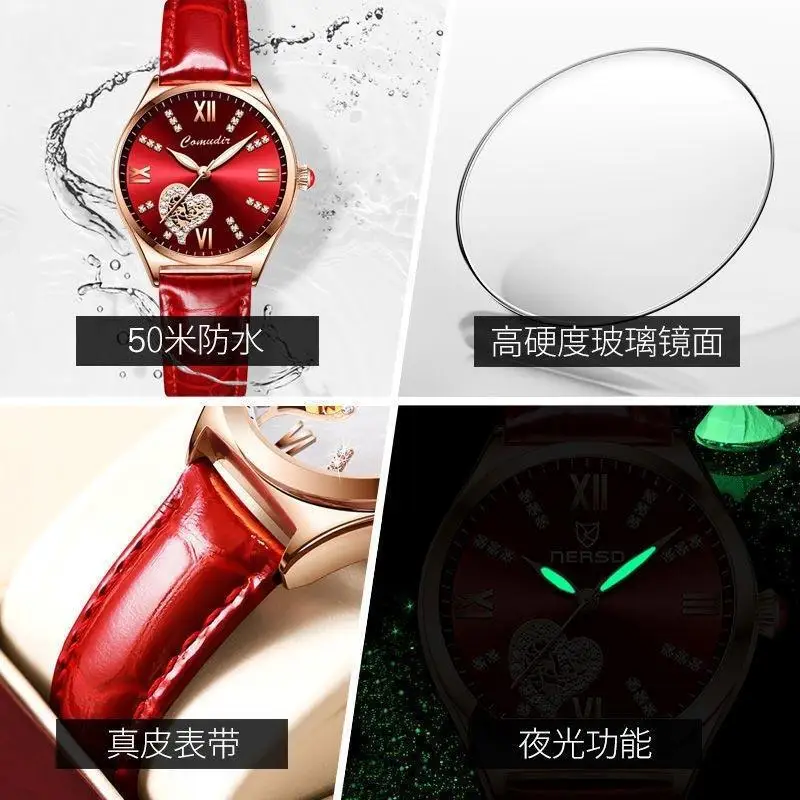 Fully automatic non-mechanical women's watch
