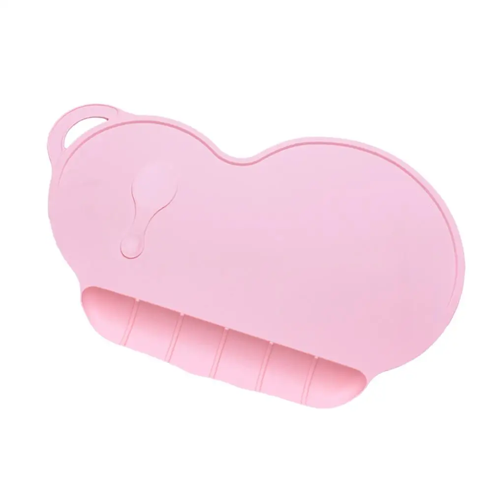 

Silicone Cartoon Placemats Baby Eatting Mat Infant Non Slip Washable Pink Child Kitchen Decor Durable Tableware Pad