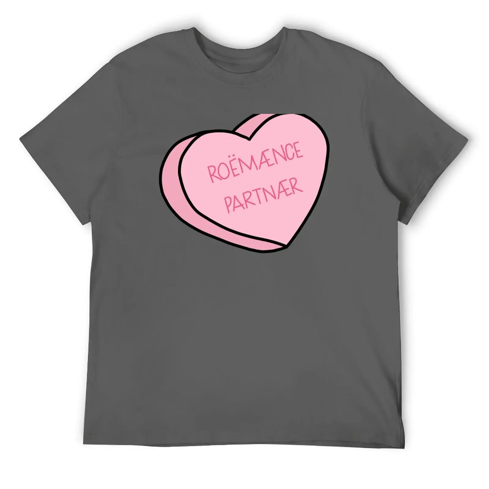 

romnce partnr candy heart dimension 20 fantasy high T-Shirt blanks sweat men t shirts
