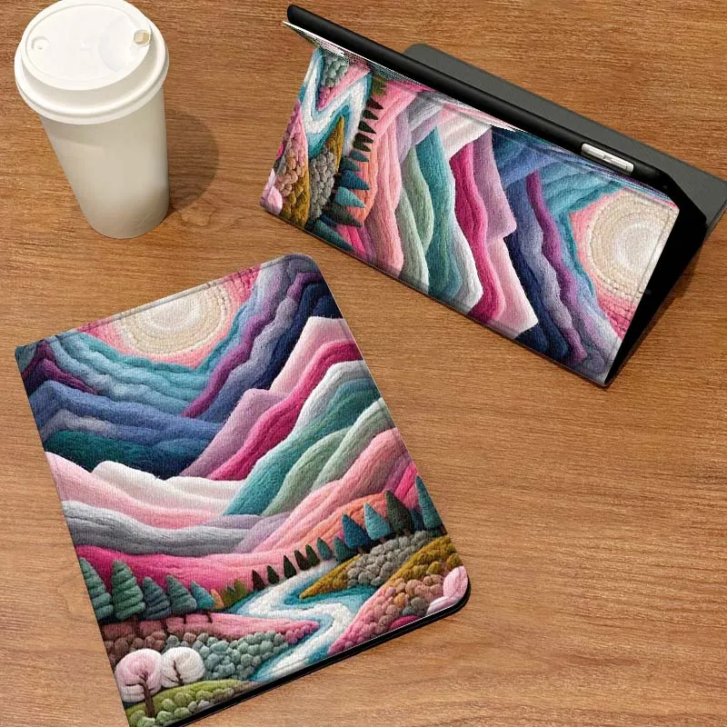 

Cartoon Mountain Valley Case For Samsung Galaxy Tab A7 A9 A11 S6 A11 A8 S11 Lite Plus 10.4 10.5 10.1 Inch Tablet