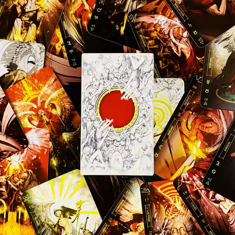 Hot-selling Tarot Cards A 78 Deck Oracle English Visions Divination Edition Playing Board Games For Family And Friends