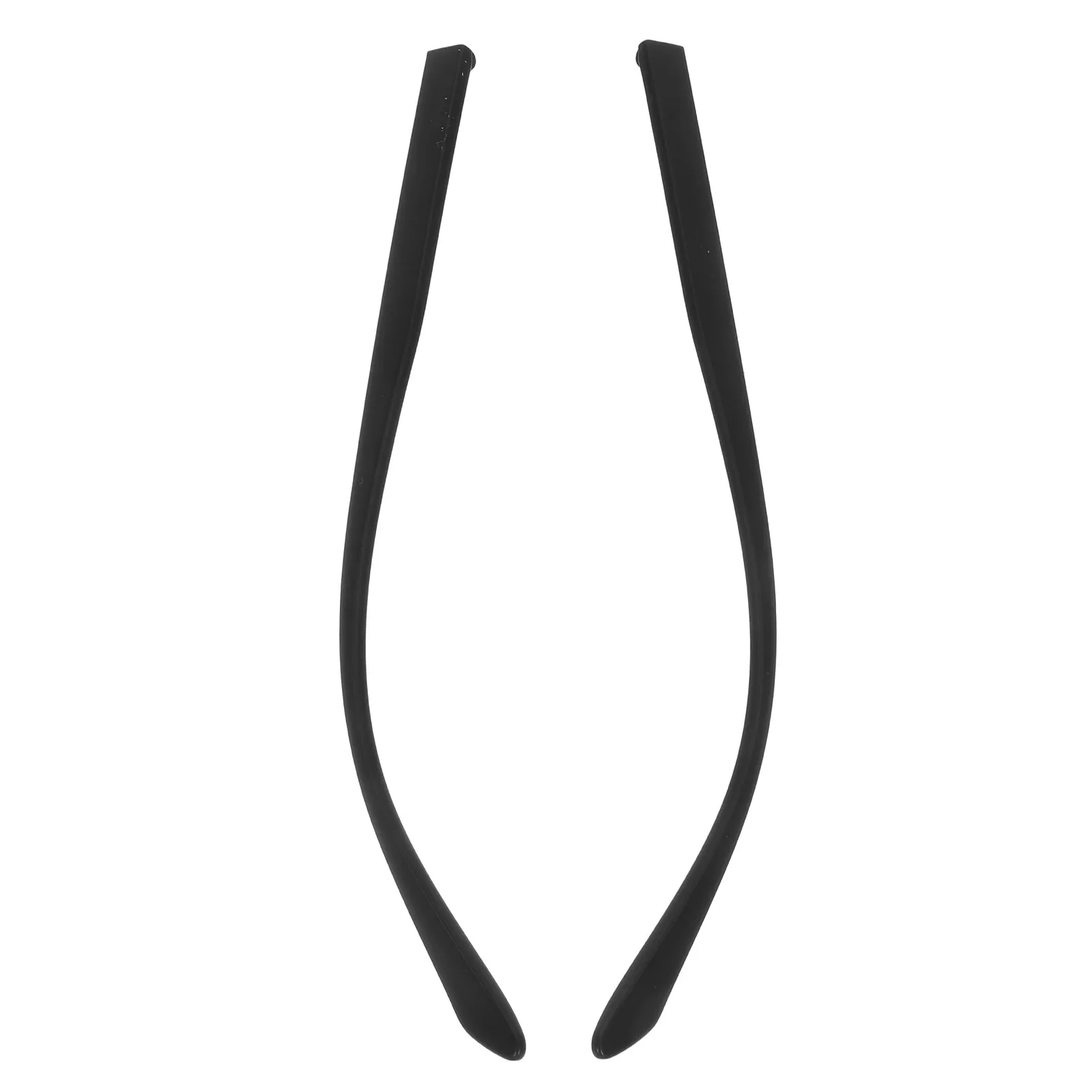 

Комплект сменных черных наконечников для дужек очков (1 шт.) для ремонта солнцезащитных и обычных очков, простая установка, точное соответствие, универсальные