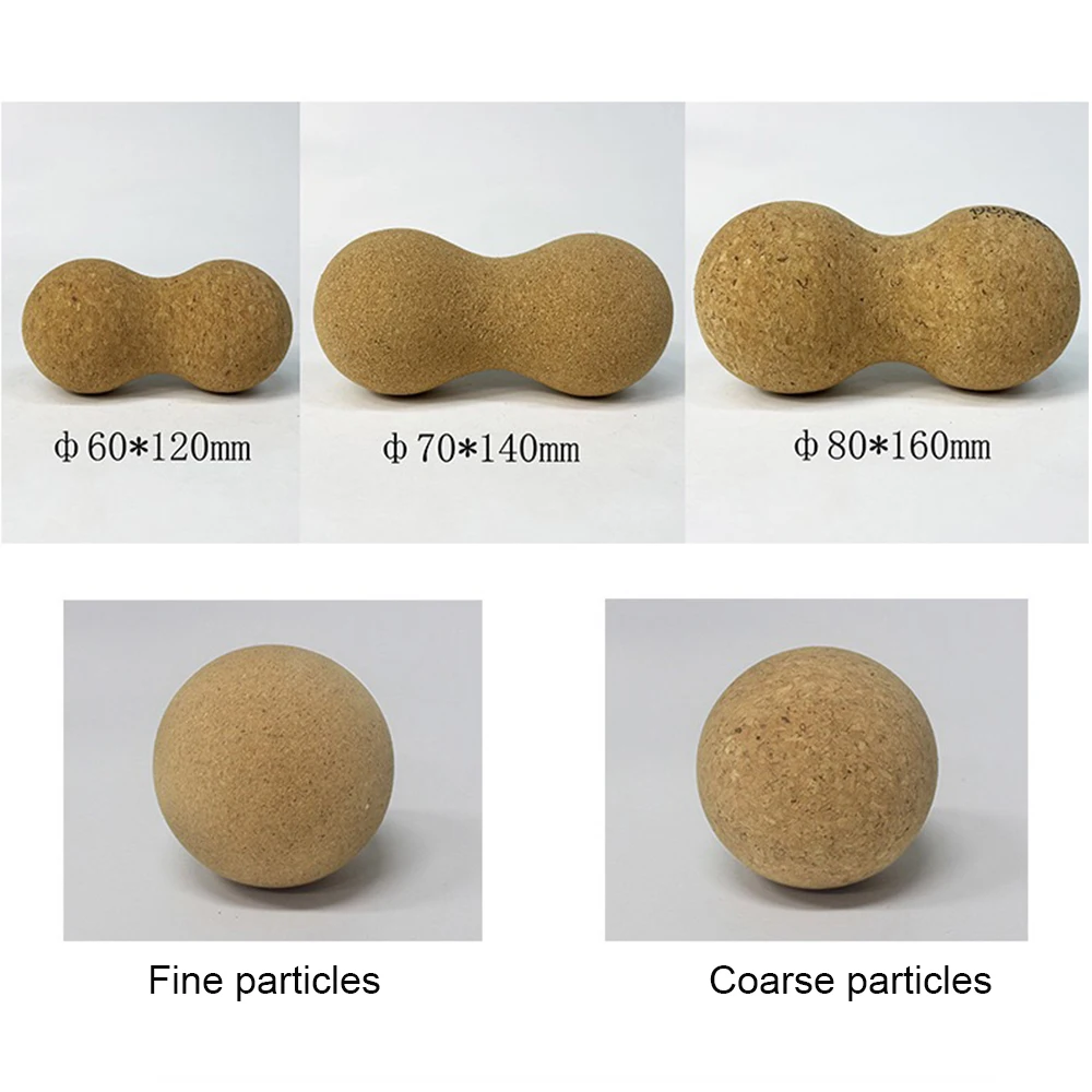 Massage Cork Peanut Balls Relaxation Pain Relief Stretching Muscle Cork Round Ball Wholesale