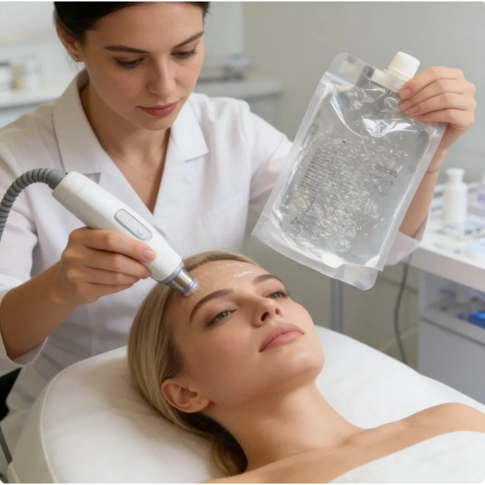 

Hyaluronic Acid Gel RF Radio Frequence Ultrasonic Firming Lifting Tighten Anti Aging Facial Body Ageless Anti Wrinkles 1000ml