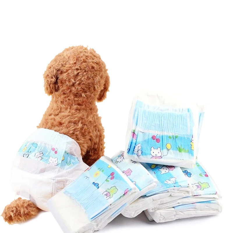 

Super Absorbent Puppy Diaper Dog Training Pads Disposable Absorbable Pet Pee Dog Pants Deodorant Thickening Pad Diaper