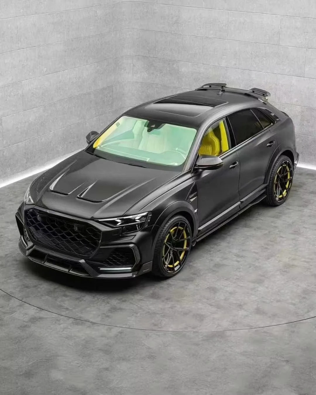 For 2025+ Q8 RSQ8 MSY Carbon Full Body Kit Upgrade Front Rear Bumper Spoiler Aerodynamic Premium Auto Exterior