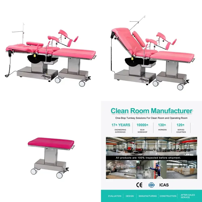 for Hydraulic Obstetric Delivery Bed Medical Gynecology Examination Table Hospital Birthing Chair for  and Delivery