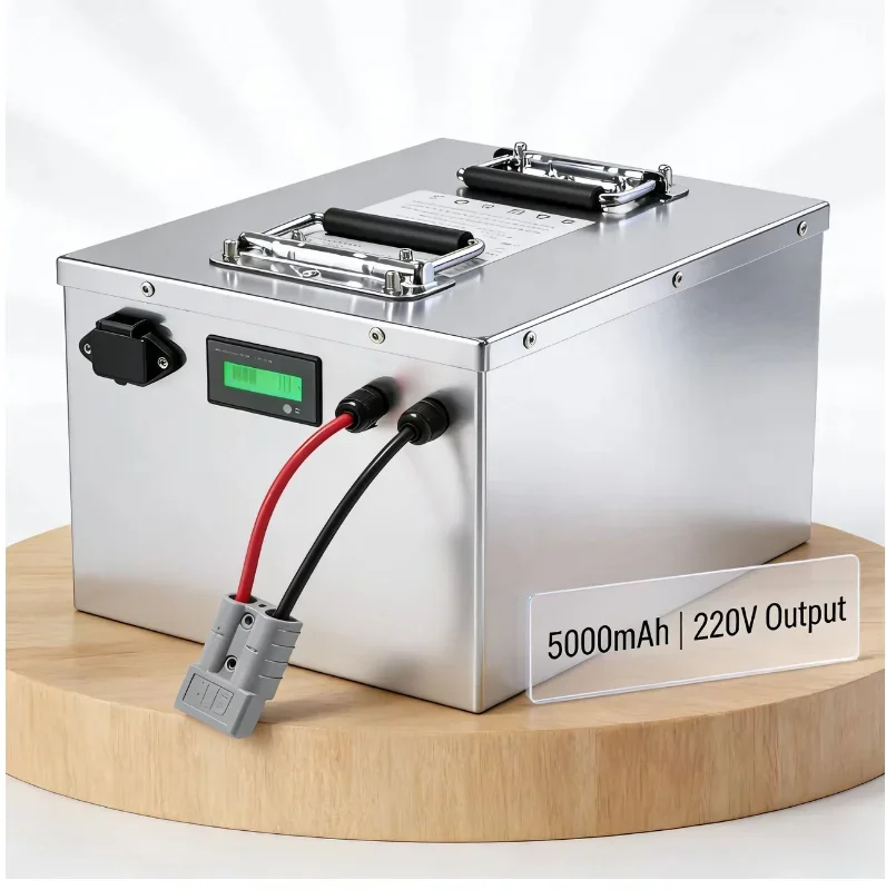 Premium LiFePO4 batteries with integrated BMS support 1200W/2400W inverters, fishing boat propellers, RVs, and boats. Available
