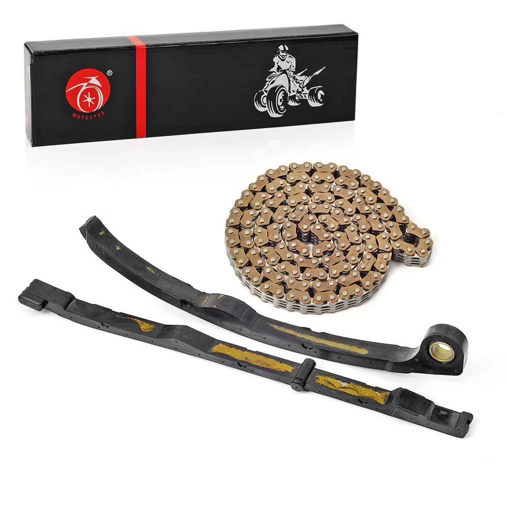 Cam Timing Chain & Guides Kit For Polaris Predator 500 Outlaw 500 2005 2006 2007 3089599 3089600 3088017