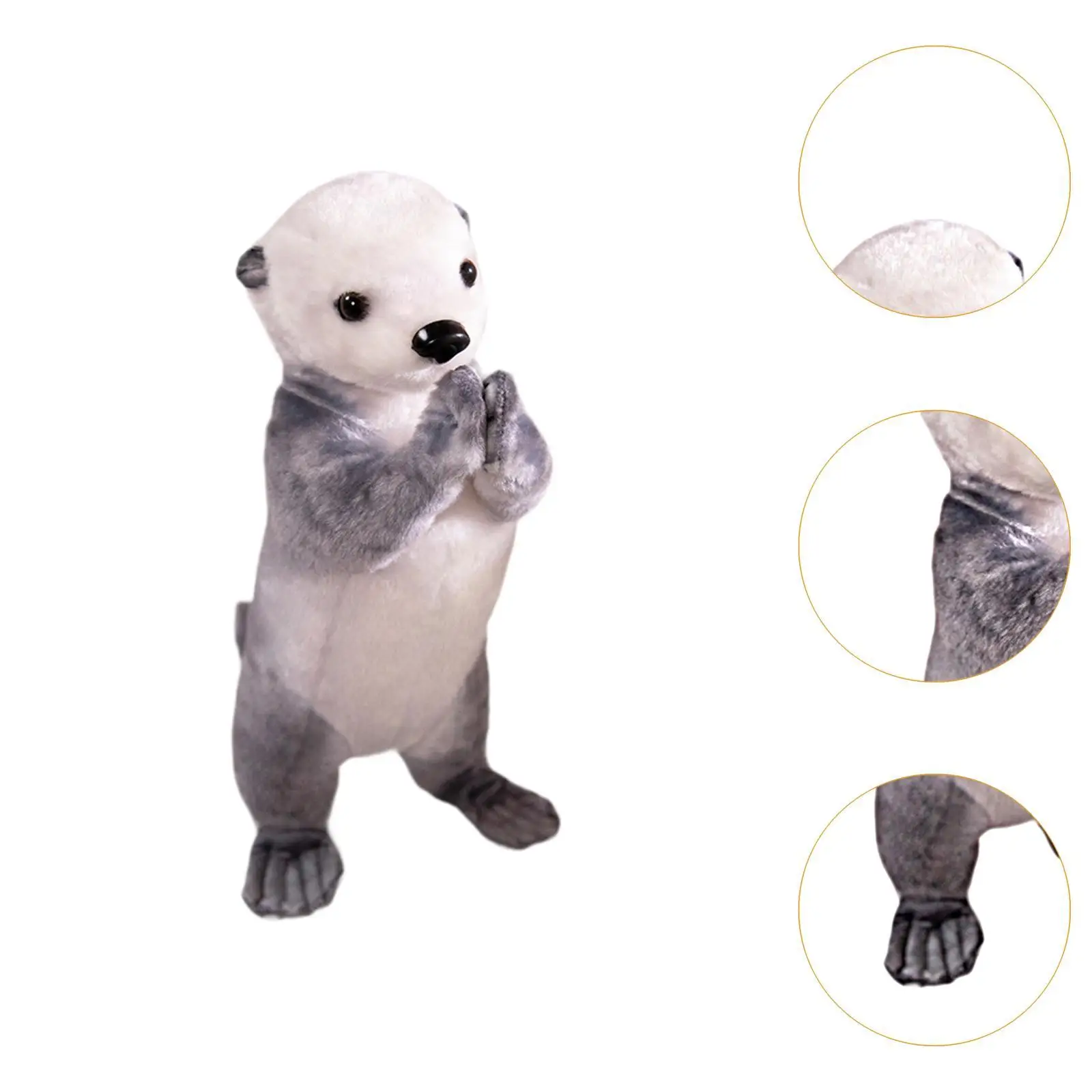 Jouet en peluche, animal en peluche, cadeau réaliste, animal en peluche