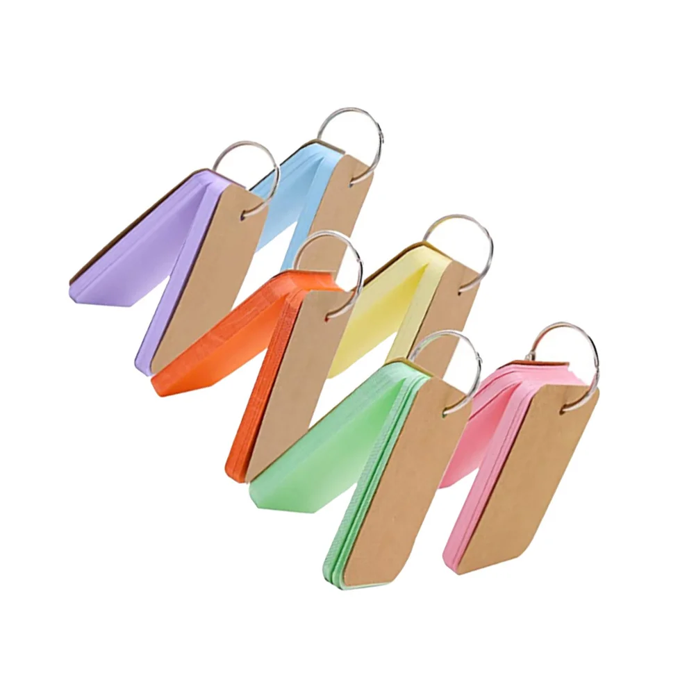 6 قطعة بطاقات مذكرة بسيطة فارغة دفاتر مختلط اللون لمكتب المدرسة الجدول اليومي للقيام قائمة مجلة ورق للكتابة المنظم #1