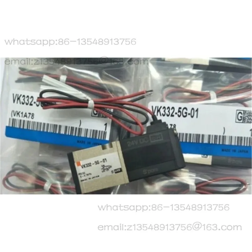 3‑Port Direct Acting Poppet Solenoid Valve VK332 VK332V VK334 VK334V‑5G 5D 5DZ 5GS‑M5 01‑F Pneumatic Control Valve