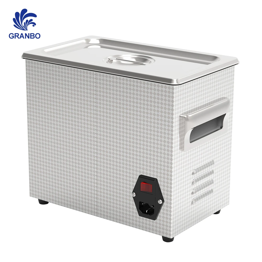 Ultrasonic Cleaner 3.2L 120W Power Adjustment Degas Timer Heater Home Use Ultrasound Washer Jewelry Glasses Bullets Dental Tools