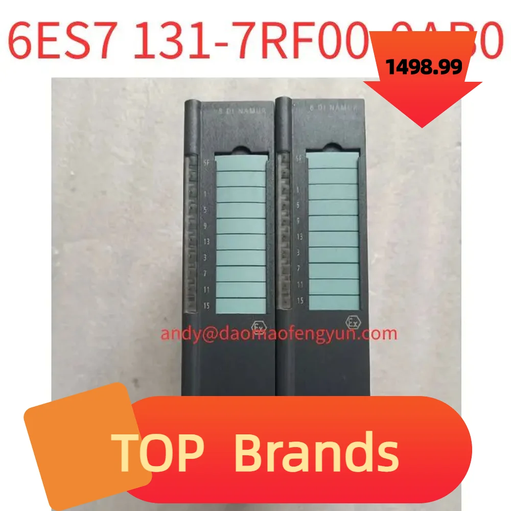 

Second-hand 6ES7 131-7RF00-0AB0 input module test OK Module