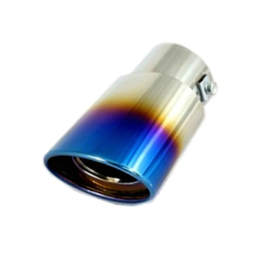 

Stainless Steel Exhaust Pipe Muffler Tip Straight Auto Tailpipe Cover For Car Exhaust Outlet Tips Engine Parts Car
