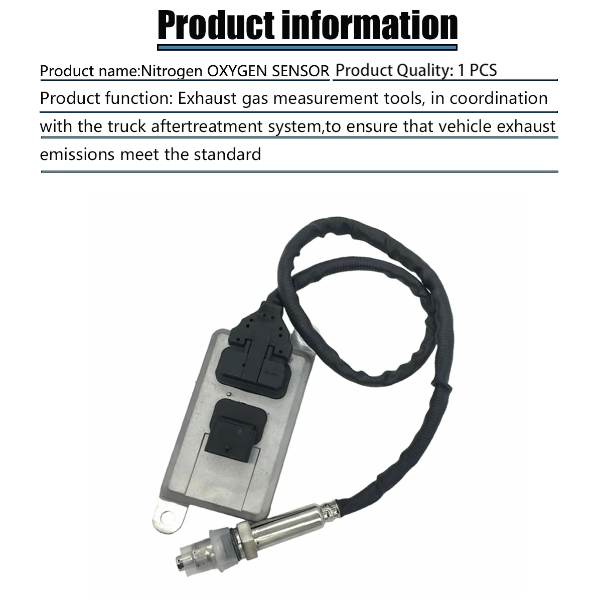 89463-E0012 Nitrogen Oxide Nox Sensor For Hino Truck SNS24V 89463E0012 89463 E0012 5WK96667B 5WK9 6667B