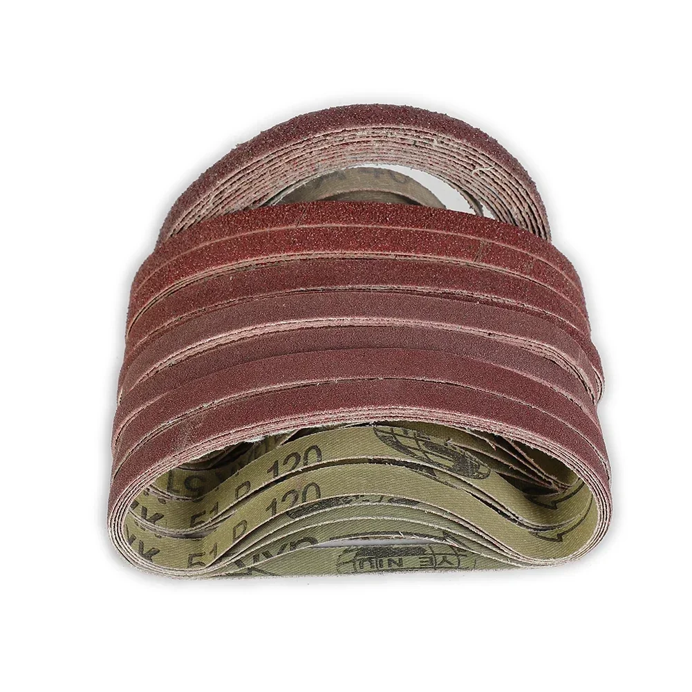 Imagem -06 - Conjunto Lixa Cintos Abrasivos para 10x330 mm Lixadeiras Arquivo Lixadeiras Lixadeira Ferramentas Abrasivas Moagem de Madeira Polimento 50 Peças
