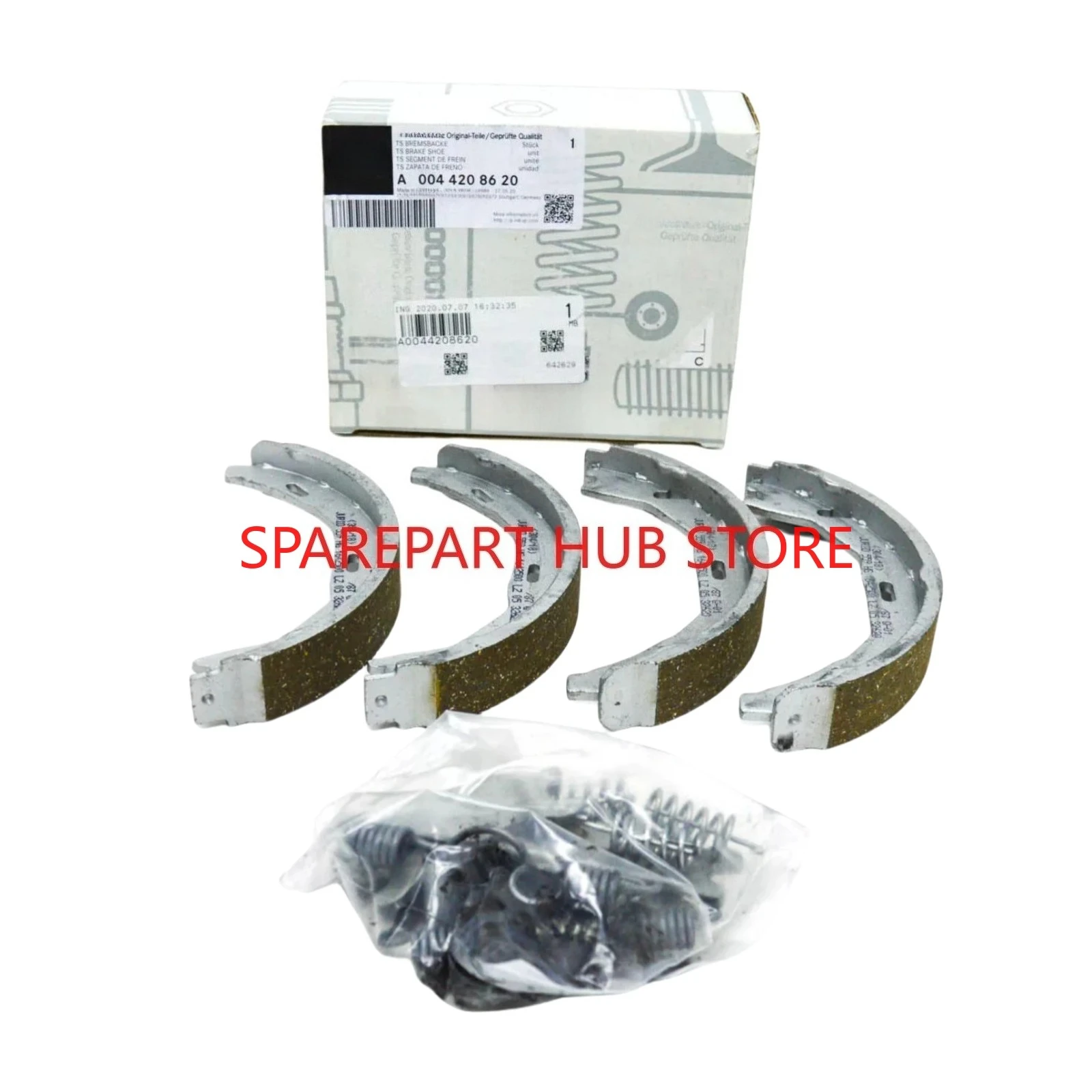 

OEM NEW For MERCEDES-BENZ W207 W204 C250 C63 C220 E350 E320 C180 C350 E200 E250 E220 Rear Hand Brake Shoes A0044208620