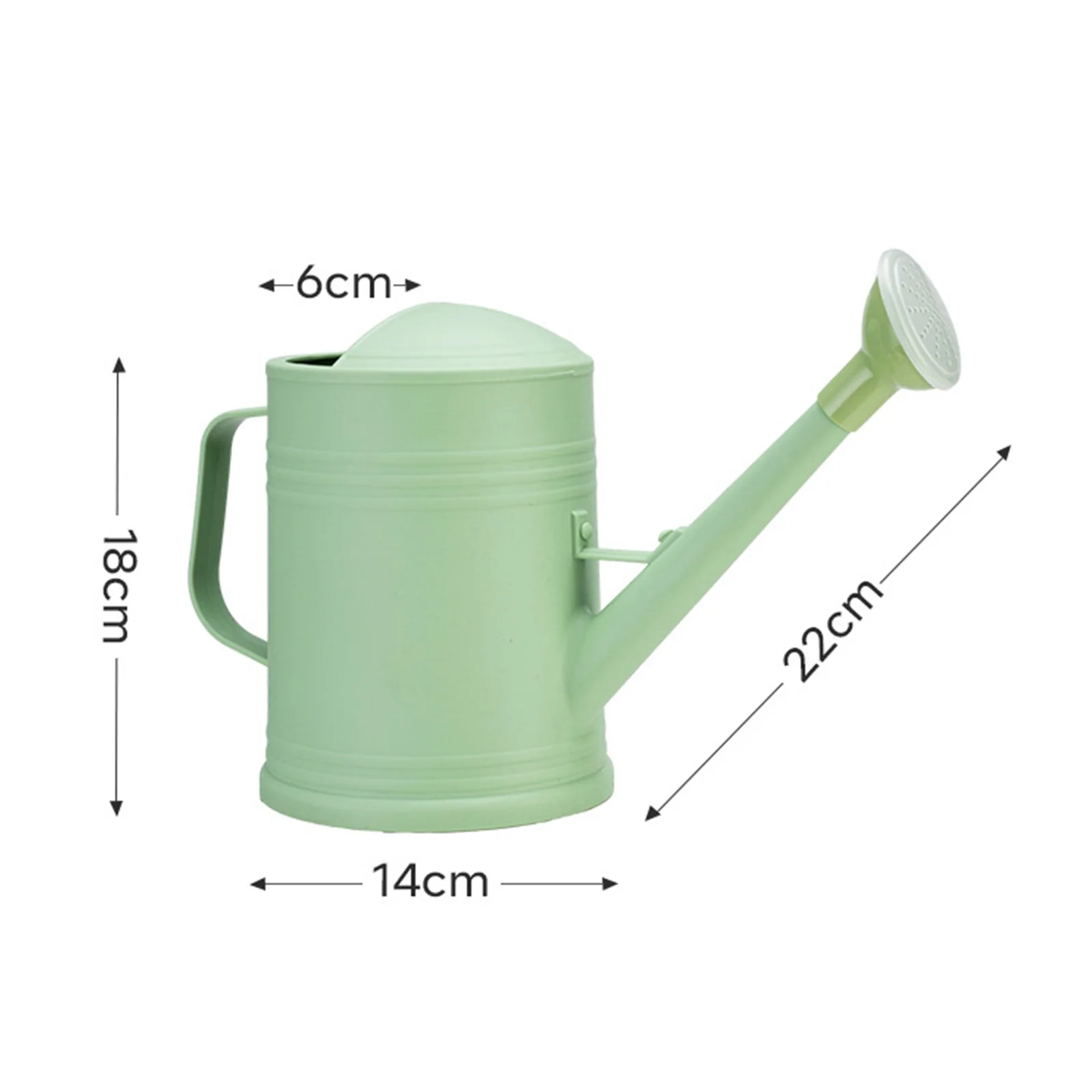 Watering Can for Indoor Plants Long Mouth Watering Can 2L Portable Decorations Flower Watering Can for Outdoor Watering Plant