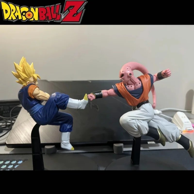 

Фигурка Bandai Dragon Ball Z из аниме, экшн-фигурка из овогетто маджин Буу, автомобильная коллекционная игрушка, модель, подарок на день рождения для детей