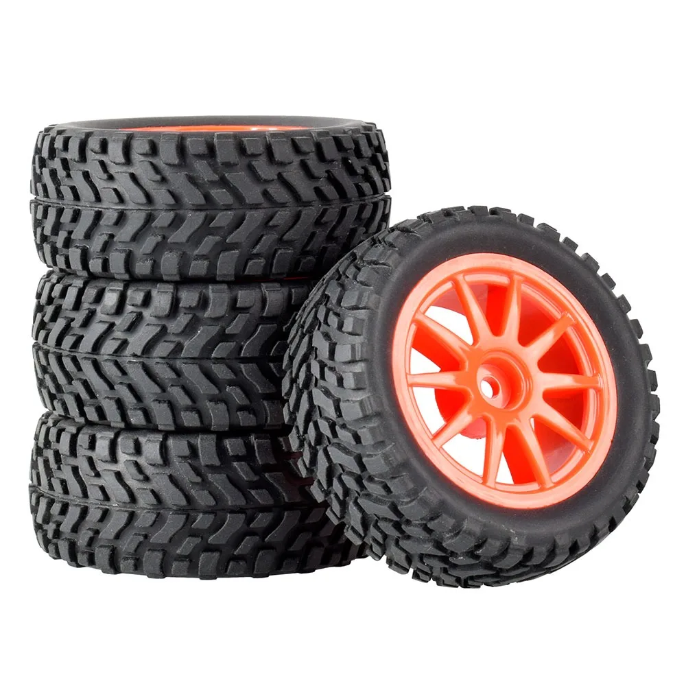 Pneus de Buggy tout-terrain de 2.9 pouces, 75mm, moyeux hexagonaux de 12mm pour Wltoys 144001 1/12 1/14 1/10 Scx10 Trxs Trx-4 Tamiya RC Car