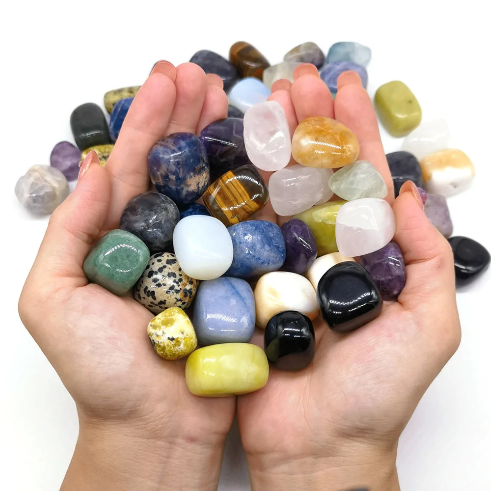 Wholesale Bulk Lot Natural Tumbled Stones Ore Gravel Specimen Crystals Quartz Energy Mineral Tank Aquarium Garden Home Gem Decor
