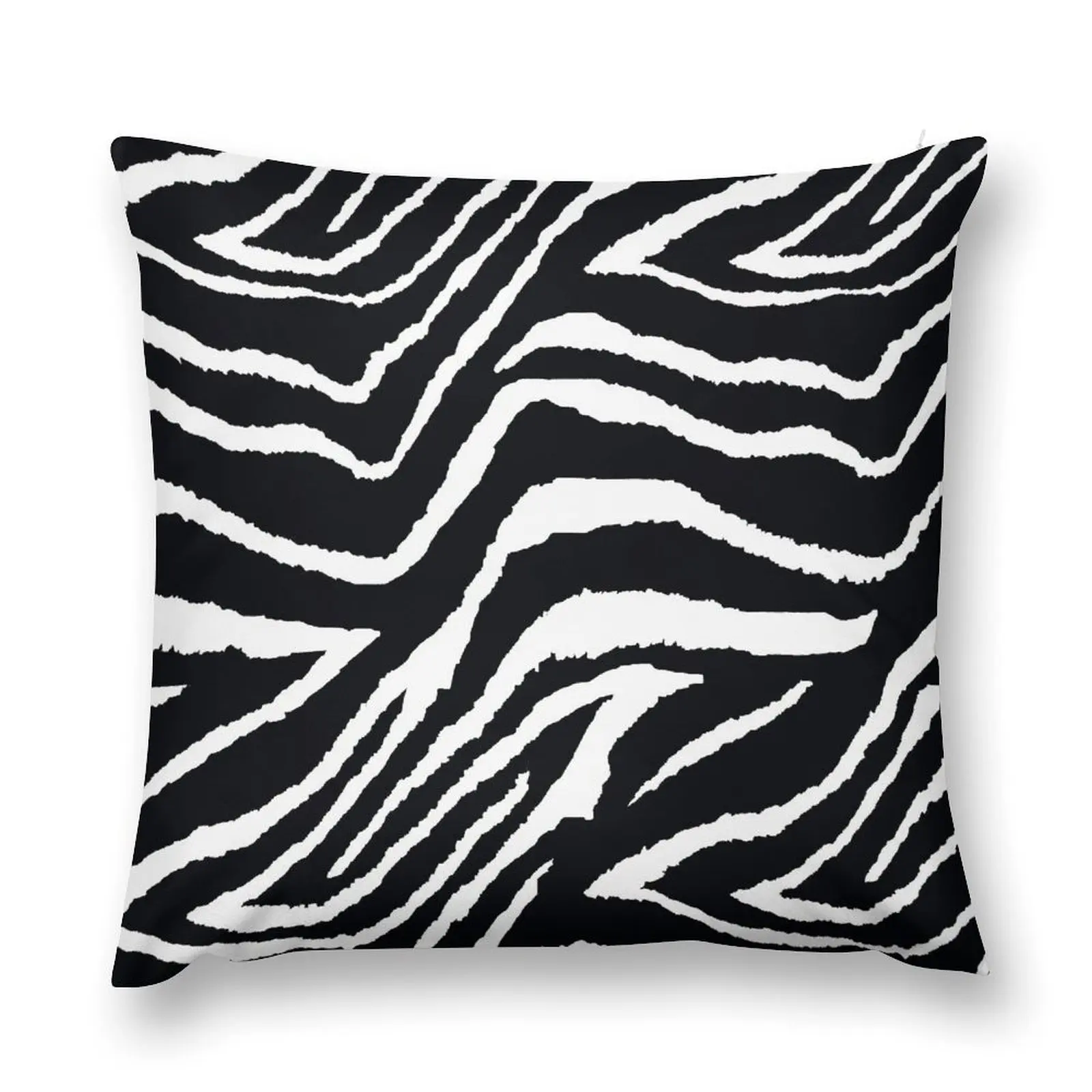 

ZEBRA ANIMAL PRINT BLACK AND WHITE PATTERN Throw Pillow christmas pillowcases Anime Decorative Cushion Pillow Decor pillow