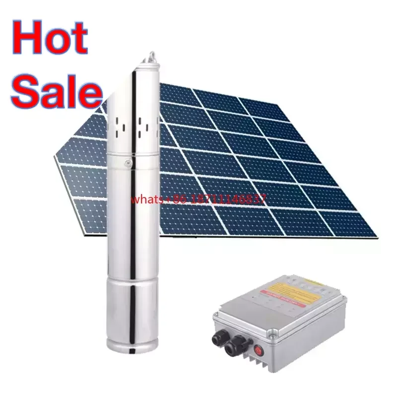 3inch dc submersible well solar water pump for agriculture 400w/600w/1100w