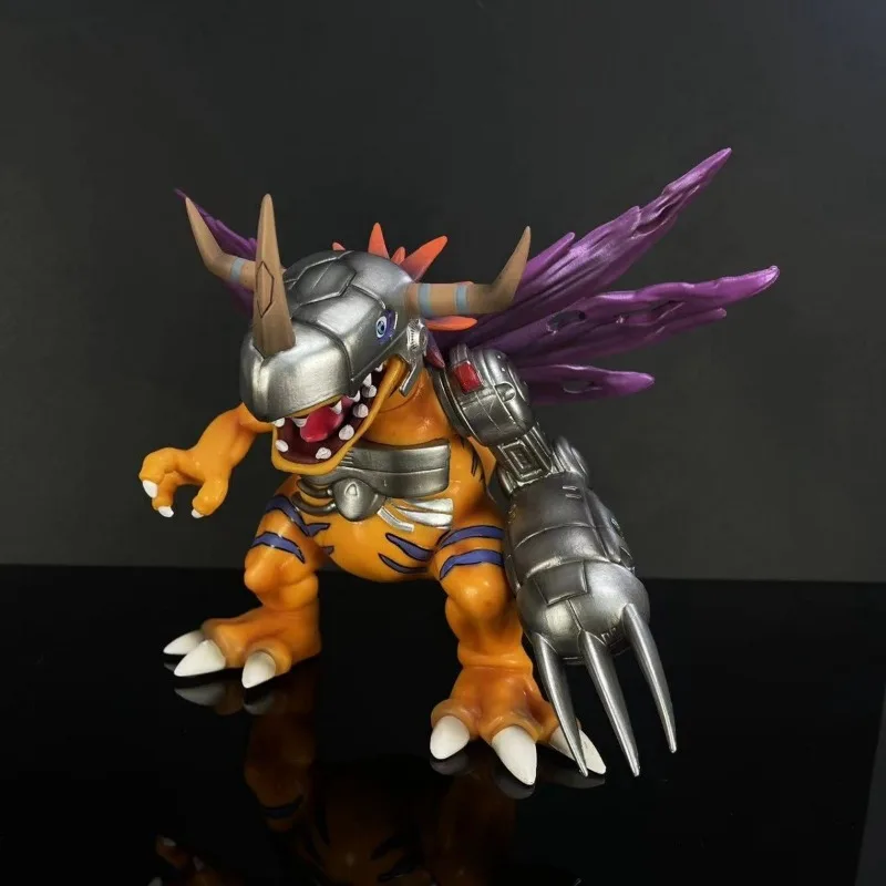 18 cm Anime Digimon mechanische Schlacht Tyrannosaurus Puppe Tyrannosaurus bewegliche PVC-Statue Sammlung Modell Ornamente Spielzeug Geschenk