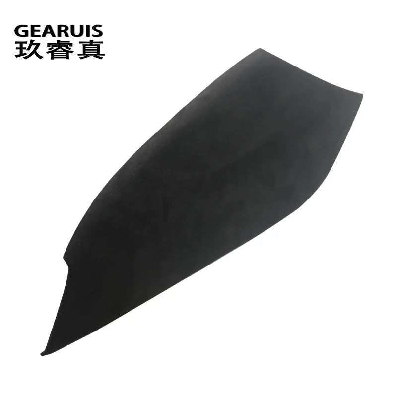 Suede leather Car Wrapping ABS Car Center Console Gear Both Side Panel Cover For Audi A3 8V S3 2013-2020 Interior Accessories