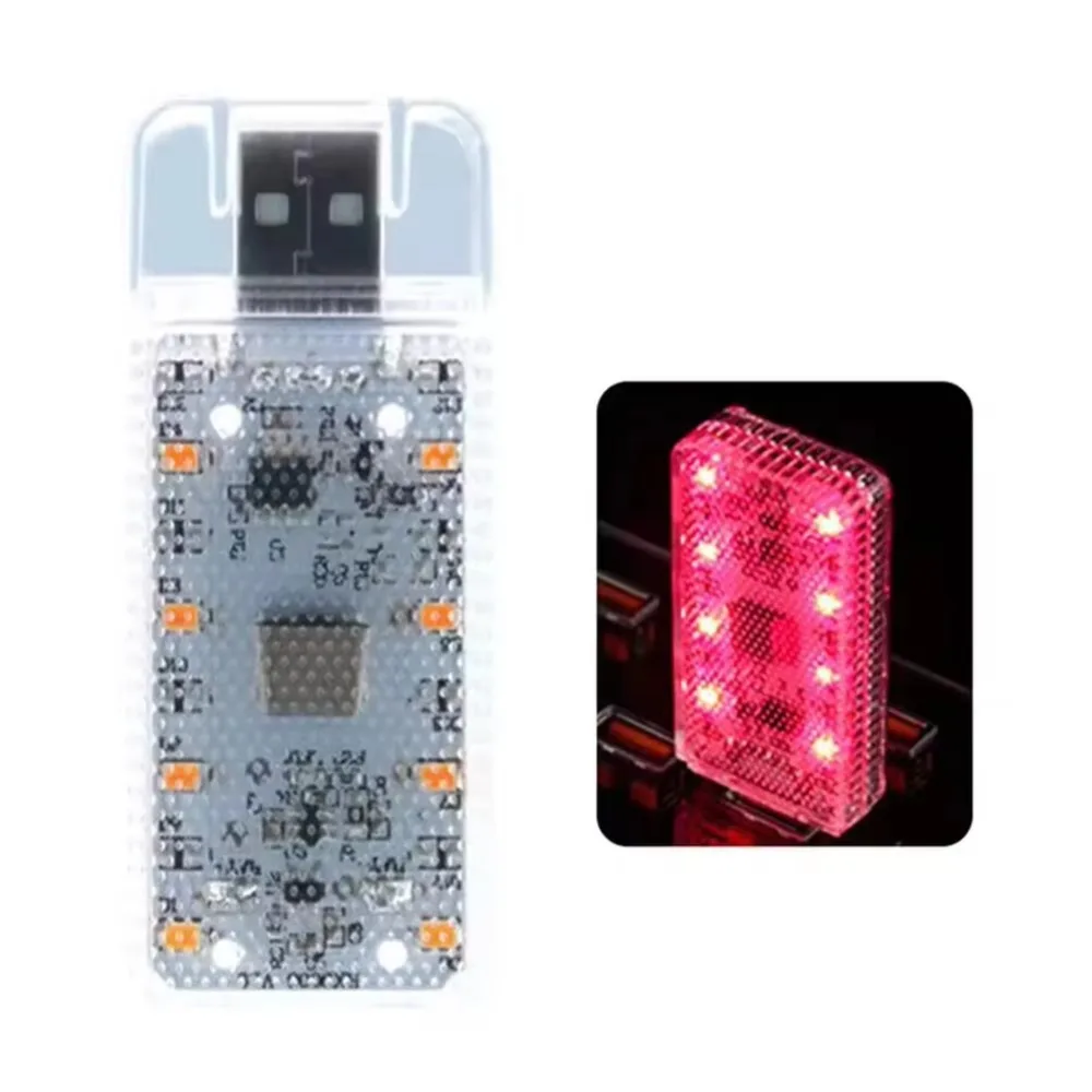 

Magnetic Mount LED Car Touch Light Mini Size Touch Sensor Car Atmosphere Lamp Dimmable Light Soft Light LED Filament Nightlight