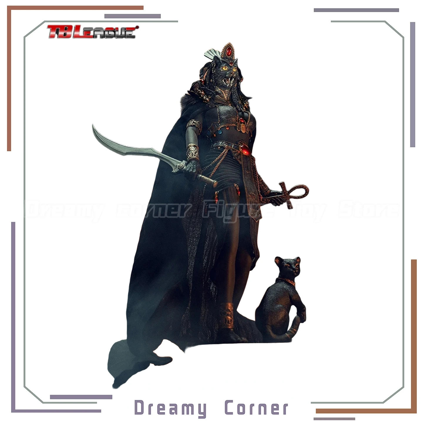 

【In Stock】Original TBLeague PL2021-181A PL2021-181B Bastet The Cat Goddess Black White 1/6 Action Figure Toy Model Collection