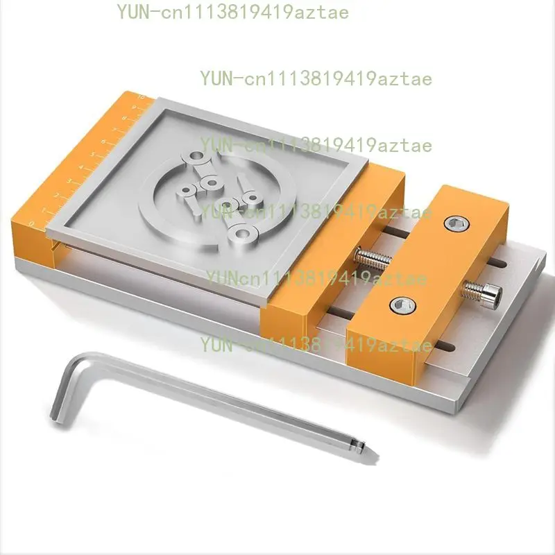 Vise Worktable-For Desktop CNC Router Machine- 7.87X3.94 Inch(20X10 Cm), 136 Mm Clamping Range, For Woodworking