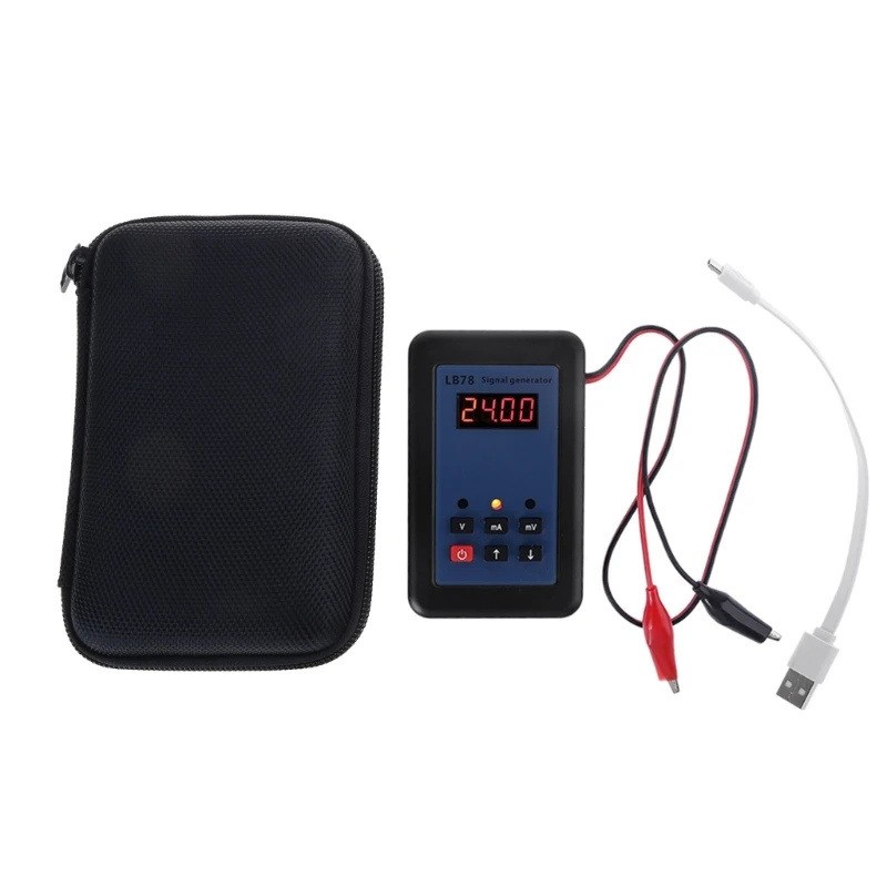 Resistance Current Meter Voltmeter Generator Source Process Calibrator LCD Display 4-20mA 0-10V