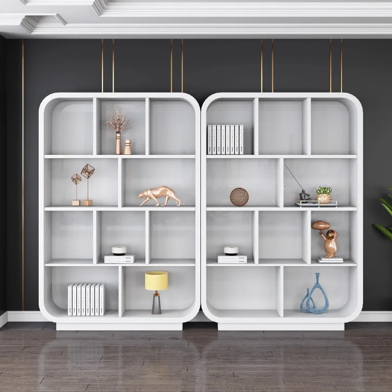 Modern background bookcase paint creative file cabinet locker
